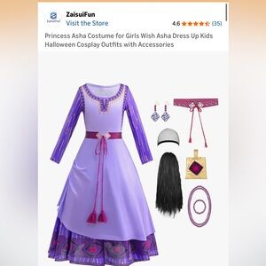 Dress up Asha from wish